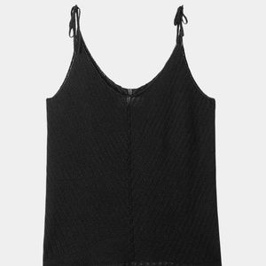 Knit Tie-Strapped Tank